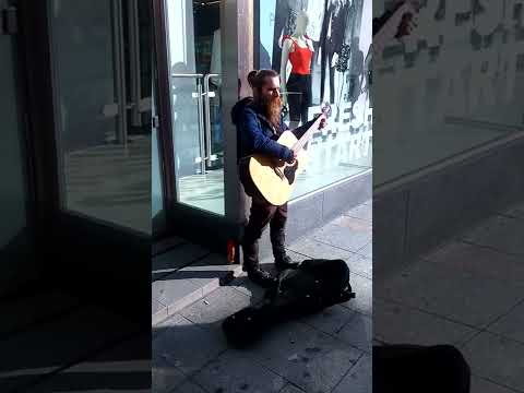 Busker. Tralee Co.Kerry 2018