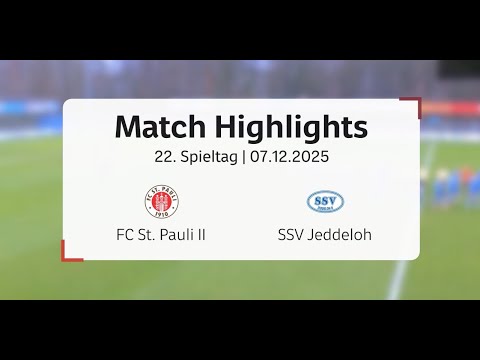 Highlights: St. Pauli II : SSV Jeddeloh II