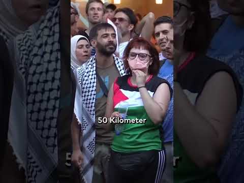 VUELTA-ABBRUCH IN SPANIEN: 100.000 Palästina-Proteste – Sanchez lobt Demonstranten #shorts