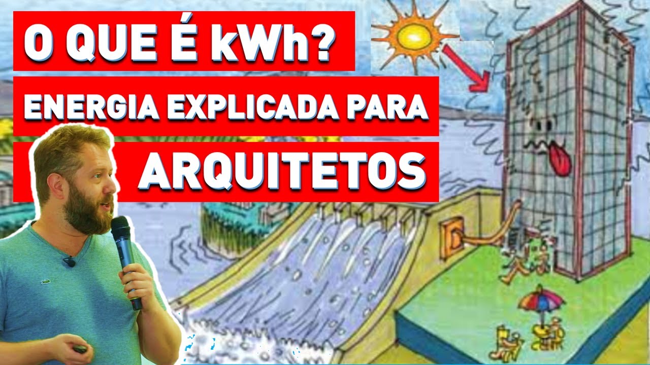 Eficiencia Energetica na Arquitetura - kWh não mede o consumo em 1 hora! - Energia x Potencia