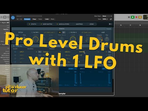Sequence Drums Like a Pro with 1 LFO!