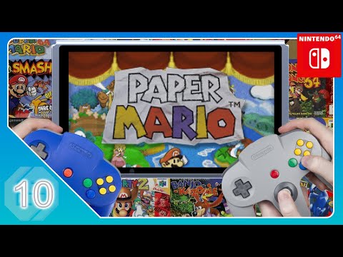 N64 – Switch Online Let's Show ★ 10 ★ Paper Mario ★  Deutsch