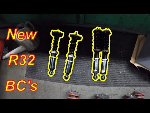 R32 gets BC gold suspension
