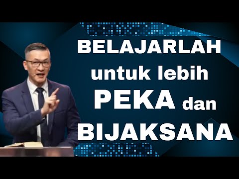 BELAJARLAH UNTUK LEBIH PEKA DAN BIJAKSANA // PS PHILIP MANTOFA // MAKANAN ROHANI