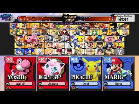 MG 15 - Smash 4 Doubles WF - Jacana & Dr. Robotnik vs. Taisa & Deci