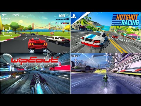 Borsuk Retro Gry TV: PS4 + Gość Repip - Rozgrywka w Arcade Racery (Wipeout Omega, Horizon Chase)