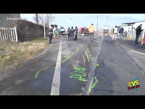 ERBA - INCIDENTE MORTALE AL PASSAGGIO A LIVELLO DI VIA TRIESTE