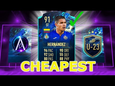 91 Hernandez SBC Cheapest Solution!! #FIFA21