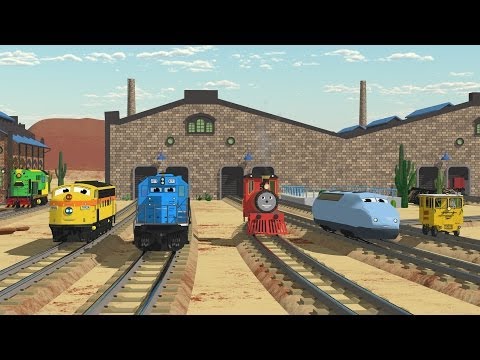 【看卡通學英文】肖恩和他的夥伴們 (The Number Adventure at the Train Factory with Shawn and Team! - Full Cartoon)