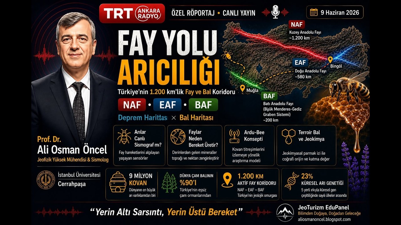 TRT Radyo — Fay Yolu Arıcılığı Röportajı — Prof. Dr. Ali Osman Öncel