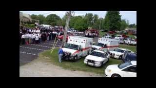 preview picture of video 'Fire Chief Kenny Fox Funeral (4/10/12)'
