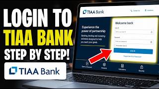 How to login to TIAA Bank online banking - Step By Step