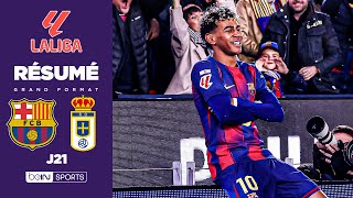 Résumé : YAMAL régale, le BARÇA reprend son trône face à Oviedo !