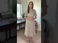 The Adriana Sage Ruffle Dress