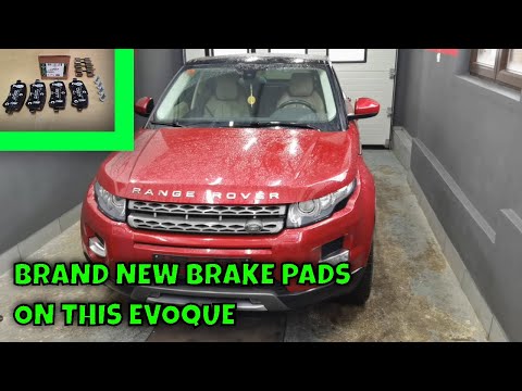 Rear Brake Pads Replacement On RANGE ROVER EVOQUE!