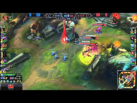 QG vs. SS - Game 1 - Round 1 - Lower Bracket - LPL Regional Qualifier 2015