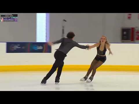 Eva PATE & Logan BYE 2025 Lombardia Trophy Rhythm Dance Metallica Enter Sandman AC/DC Thunderstruck