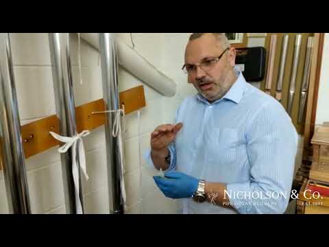 Radley College - voicing Viola da Gamba 8'