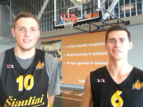 BC Šiauliai žaidėjų kvietimai (2015-16 m.)