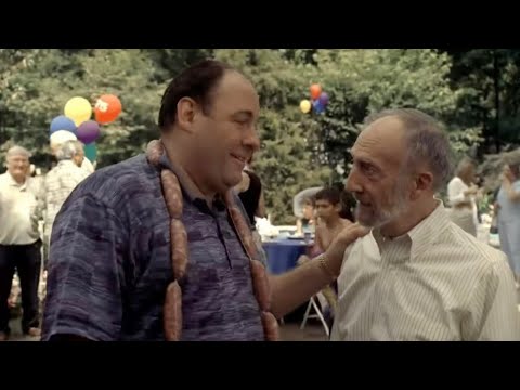 The Sopranos - Hugh DeAngelis shows appreciation and respect for his son in law Tony Soprano