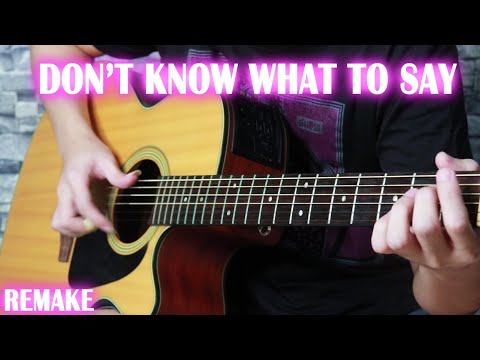 Don't Know What To Say By Ric Segreto (REMAKE) ( Fingerstyle Guitar Cover )