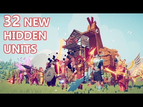 ALL 32 HIDDEN UNITS LOCATIONS - Totally Accurate Battle Simulator TABS