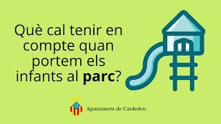 Què cal tenir en compte quan portem els infants al parc?