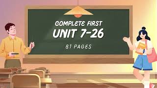 UNIT 7 26 COMPLETE FIRST