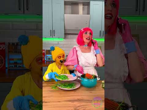 Fantasievolle Farben auf dem Teller! 🌈✨ #shorts