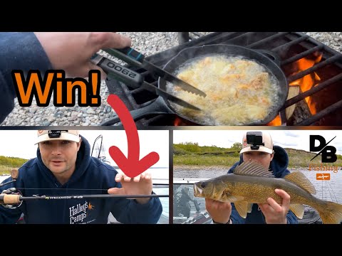 EARLY SUMMER WALLEYE | CATCH &amp; COOK | STREAMSIDE ROD GIVEAWAY!!