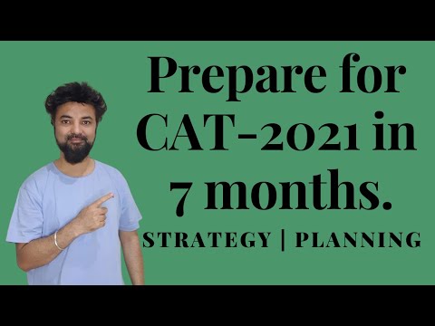 7 Months Left to CAT Exam | CAT 2021 Strategy Planning | QA Session