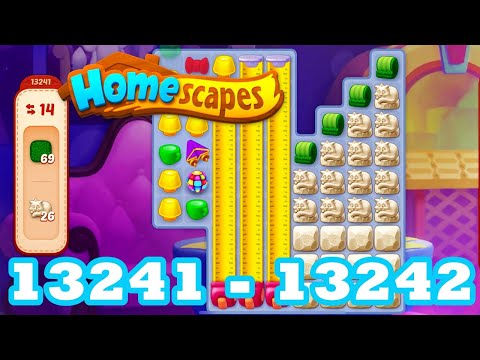 Homescapes Level 13241 - 13242 HD 3 - match puzzle Gameplay | android | IOS | GameGo Game