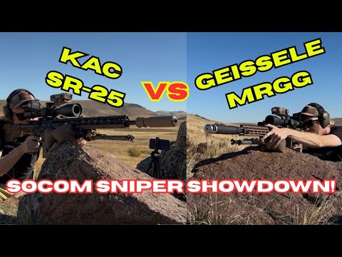 Socom Sniper Showdown- KAC SR25 vs Geissele MRGG