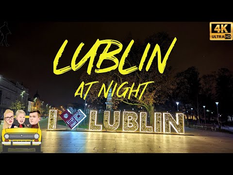 Lublin 🇵🇱 Poland 1 AM Walking Tour [Pixel 6 Pro 4K30]