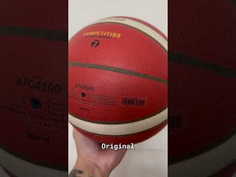 Original vs Fake Close Up / Molten Bg4500 / Bg3800 Basketball #moltenbasketball #bg4500 #bg3800