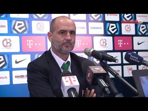 Michał Probierz po meczu Cracovia - Lechia Gdańsk (4.12.2013)