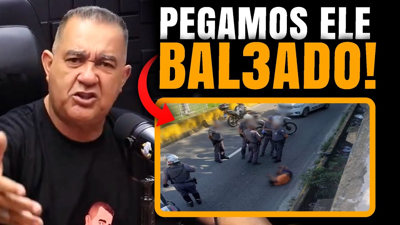POLICIAL TAVA DANO PANO PRA V4GABUNDO NA FRENTE DO SGT CASTRO