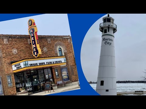 Downtown Marine City, Michigan