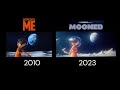 Vector On The Moon Comparison 2010 VS 2023