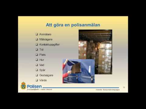 Transportsäkerhetskonferens 2013 - Håkan Karlsson, Polisen Västra Götaland