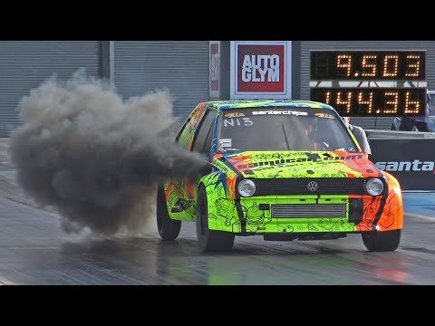 AM Motorsport VW Polo PD130 with NITROUS - 9.50 at 144 mph