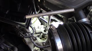 2017 GMC Acadia 3.6L V6 coolant temp. sensor installation. (Easy, without removing intake manifold)