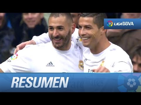 Resumen de Real Madrid (5-1) Sporting de Gijón