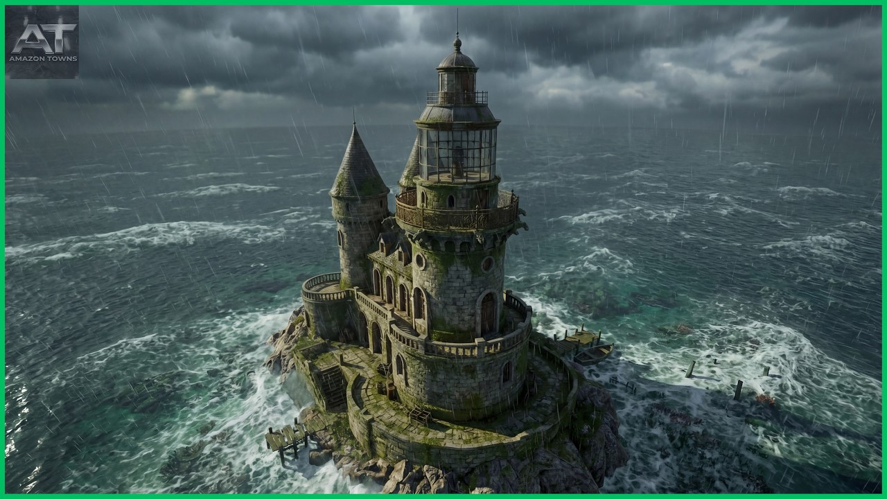 Abandoned Lighthouse Transformation into a Luxury Ocean Home | Design Concept