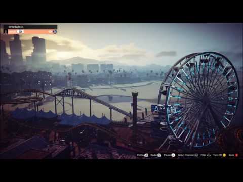 Ep9 Let's Play GTA V PC Online 1080p HD - Watching TV, Leads To Hacker Glitch Attack!?