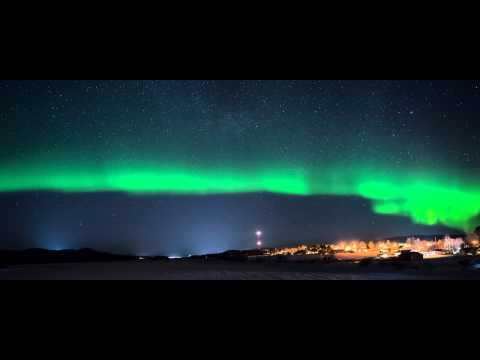Överkalix, Sweden - Northern lights 4K
