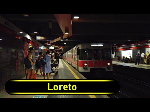 Metro Station Loreto - Milan 🇮🇹 - Walkthrough 🚶