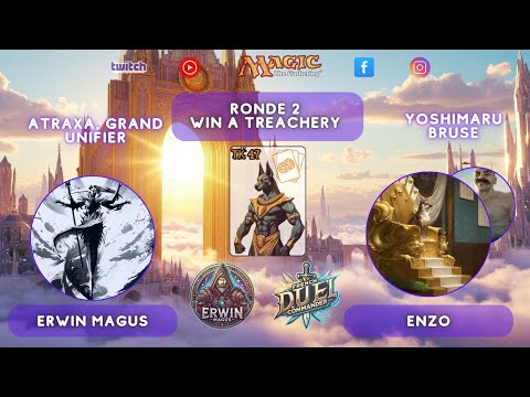 MTG Atraxa Grand Unifier Vs Yoshimaru - Bruse French Duel Commander Ronde 2  TK47