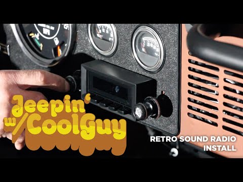 Jeep CJ7 Retrosound Hermosa M2 Radio Install