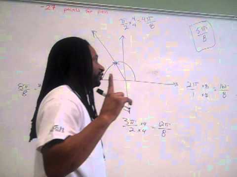 Reference Angles in radians